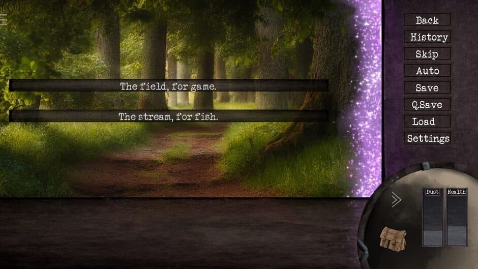 The Dust of the Violet Crystals screenshot