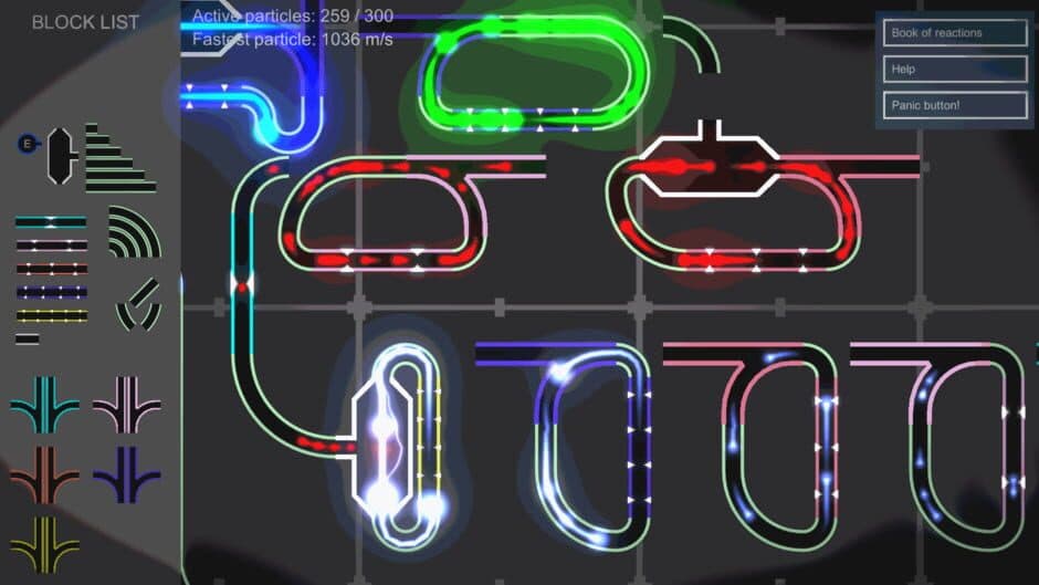 Loopy Particle Simulator screenshot