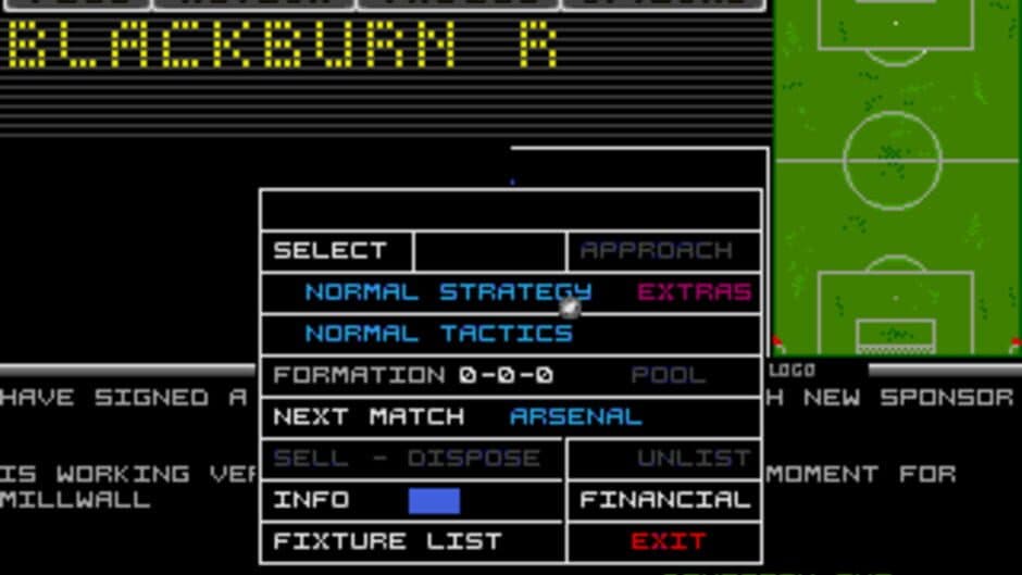 Tactical Manager screenshot