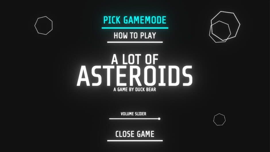 A Lot of Asteroids screenshot