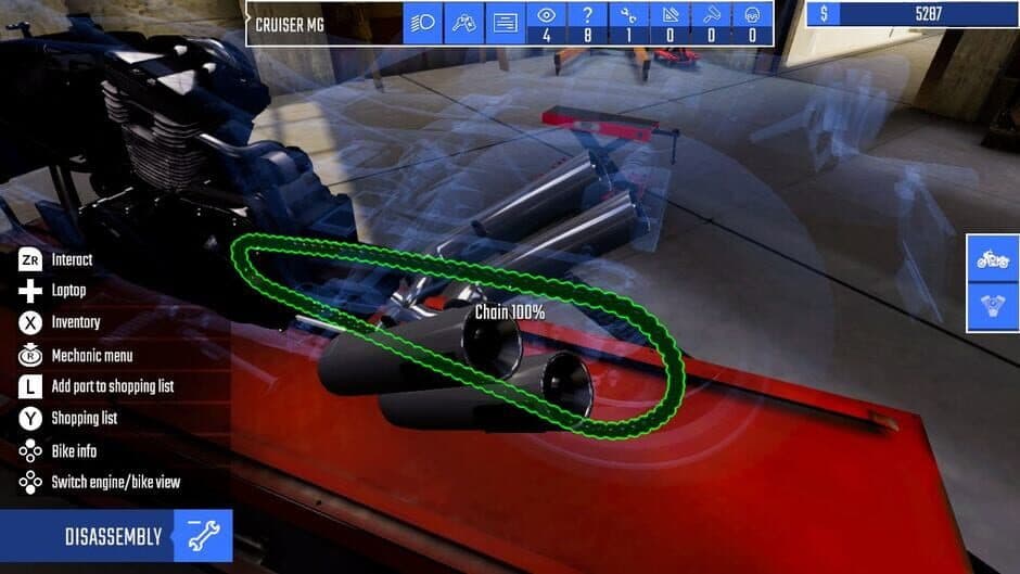 Biker Garage: Mechanic Simulator screenshot