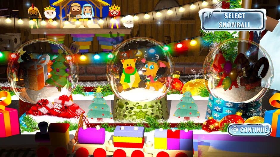 Merry Christmas: Snowball Bubble screenshot