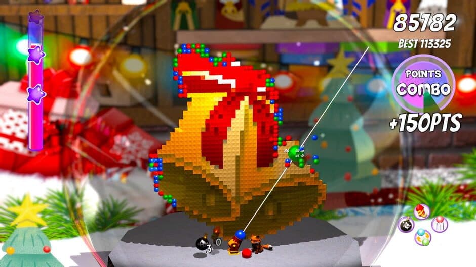 Merry Christmas: Snowball Bubble screenshot