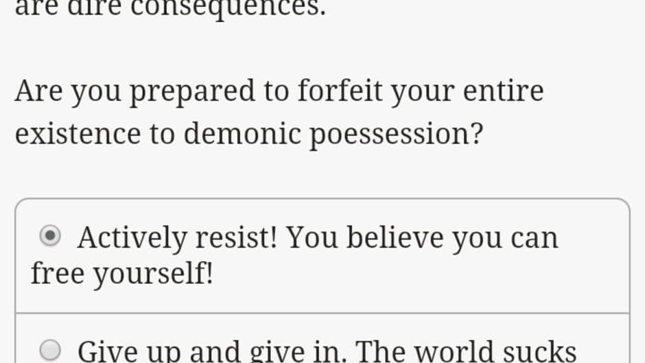 So, You're Possessed! screenshot