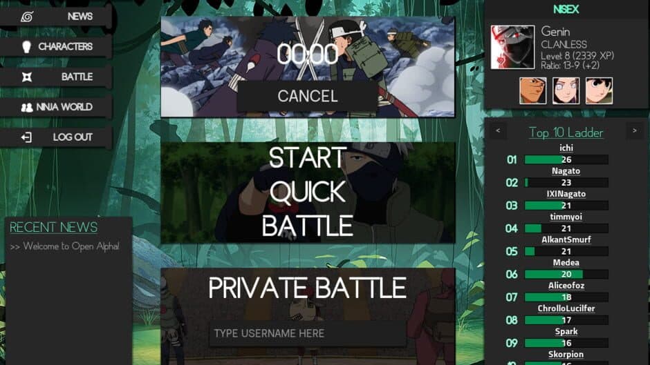 Naruto Arena Next Generation screenshot