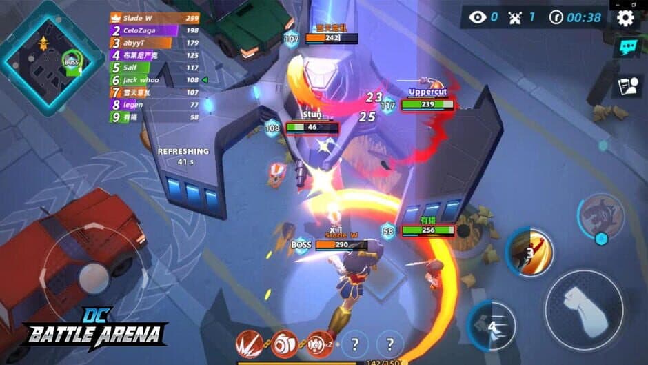 DC Battle Arena screenshot