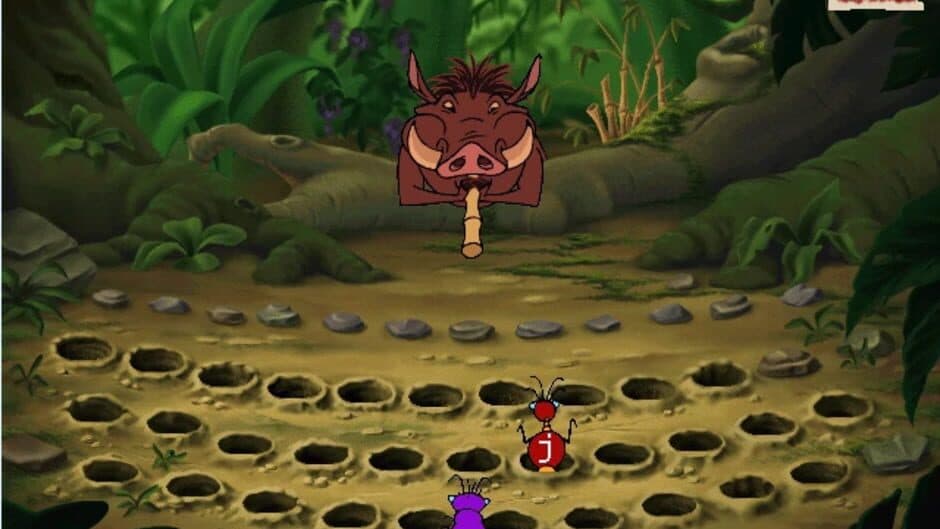 Disney's Adventures in Typing with Timon & Pumbaa screenshot