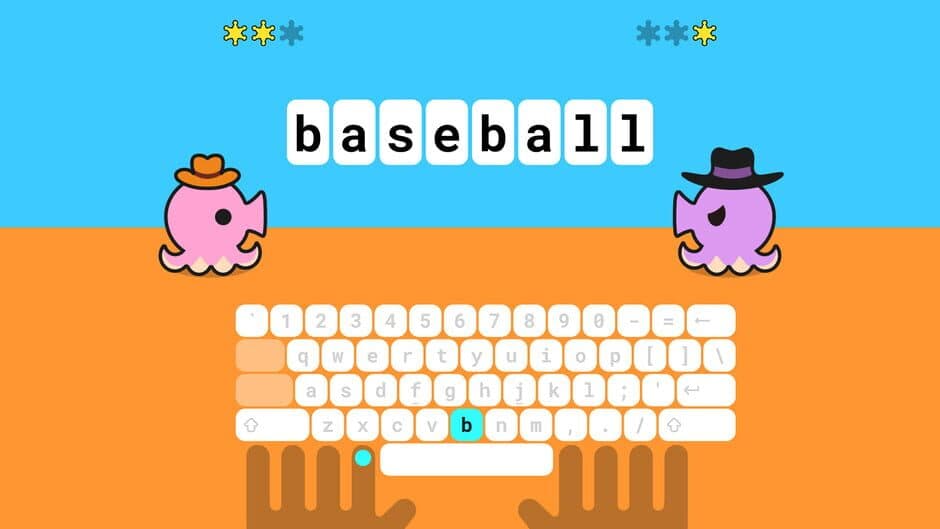 Typing Land screenshot