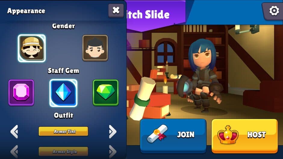 Witch Slide screenshot