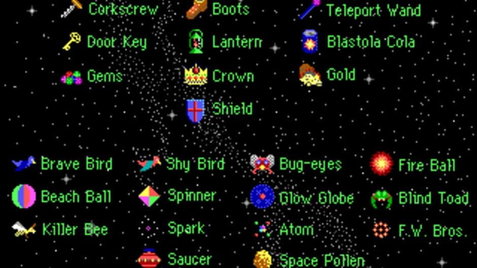 The Adventures of Captain Comic screenshot