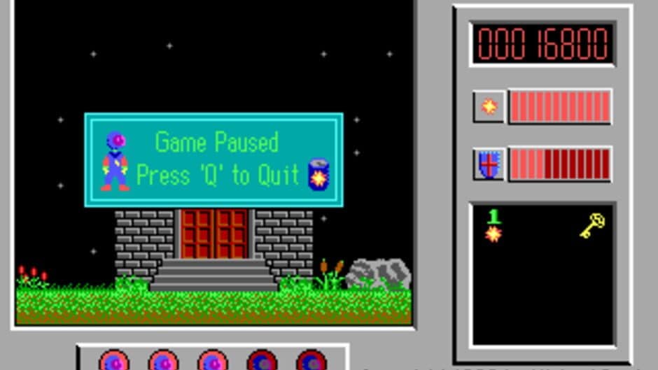 The Adventures of Captain Comic screenshot