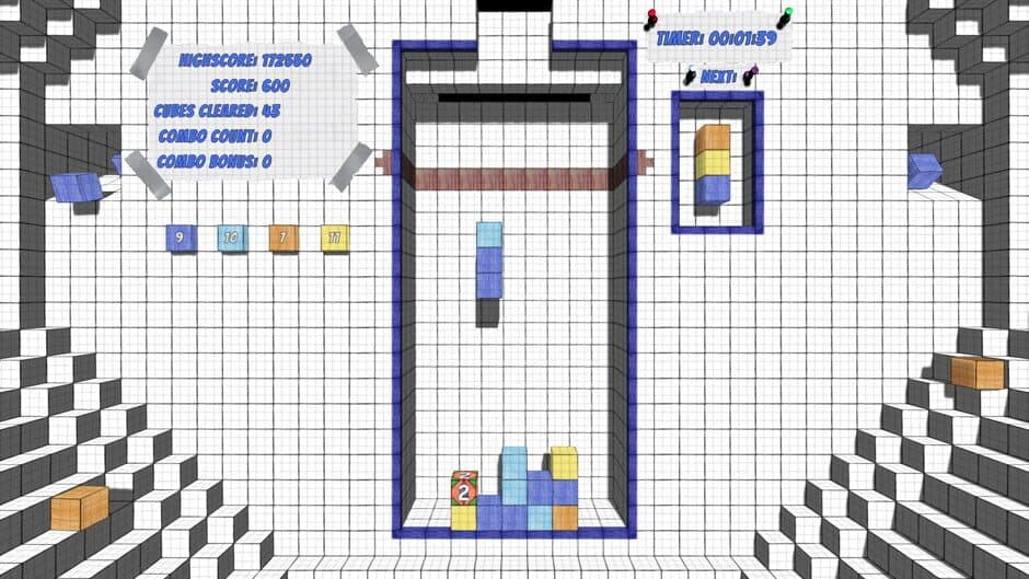 Papertris screenshot