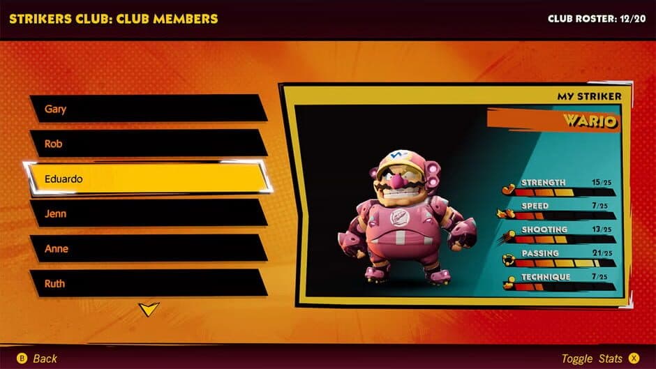 Mario Strikers: Battle League screenshot
