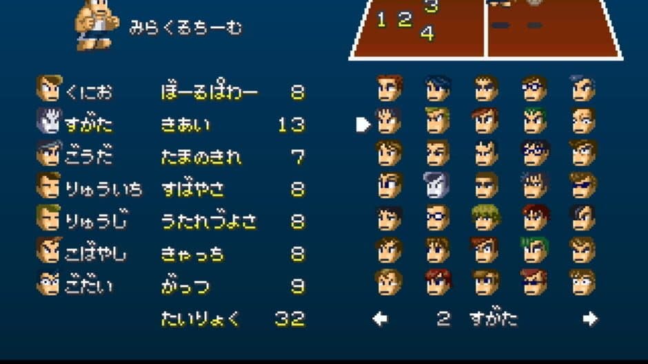 Downtown Nekketsu Dodgeball screenshot