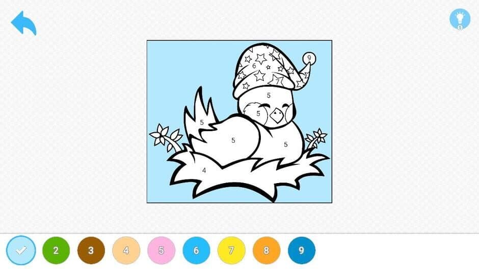 Colors and Numbers screenshot