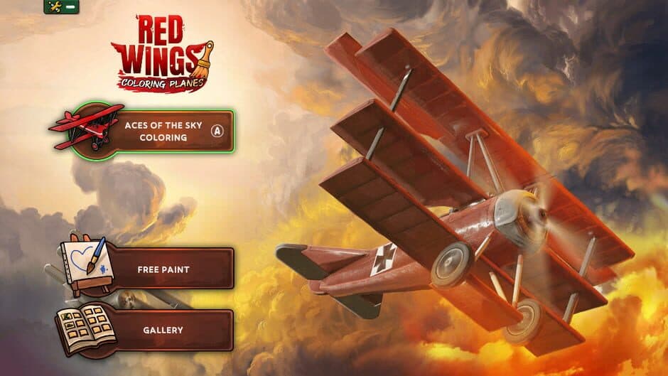 Red Wings: Coloring Planes screenshot