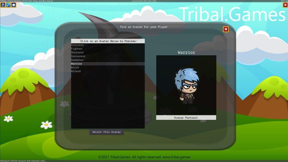 Tribal screenshot