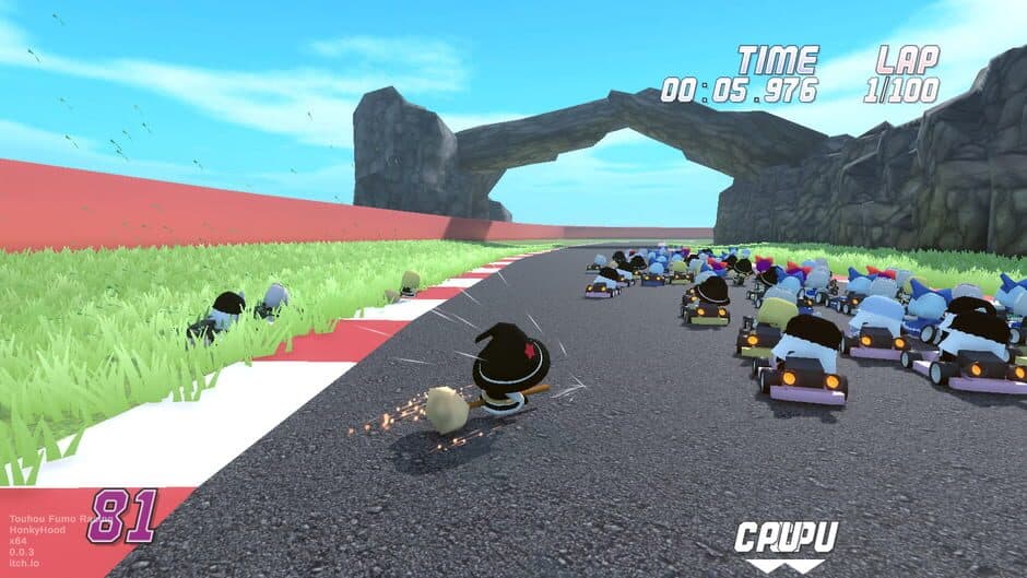 Touhou Fumo Racing screenshot