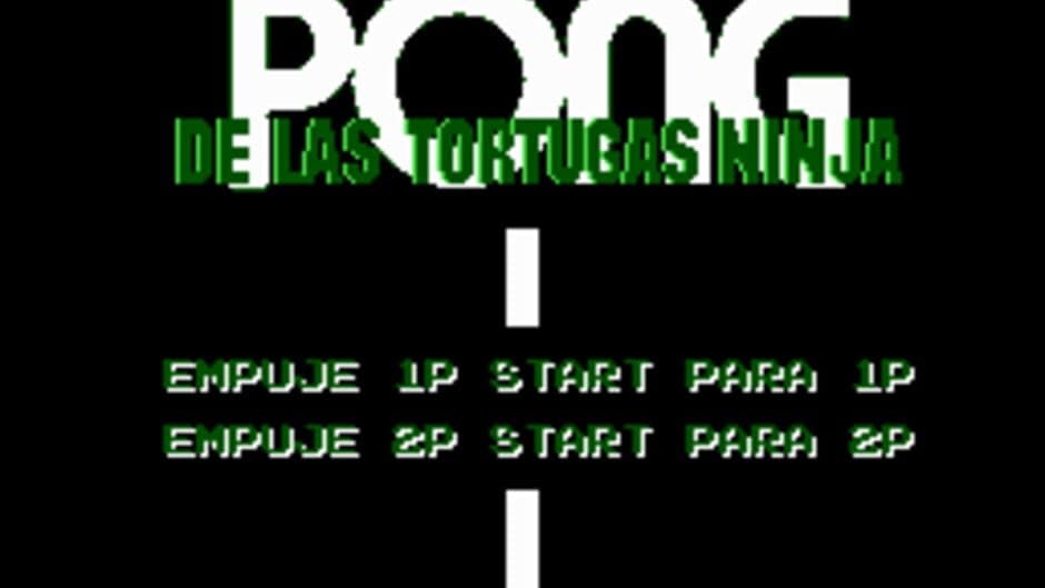 Pong de las Tortugas Ninja screenshot