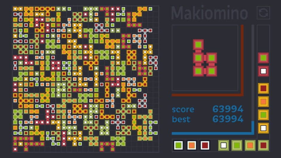 Makiomino screenshot