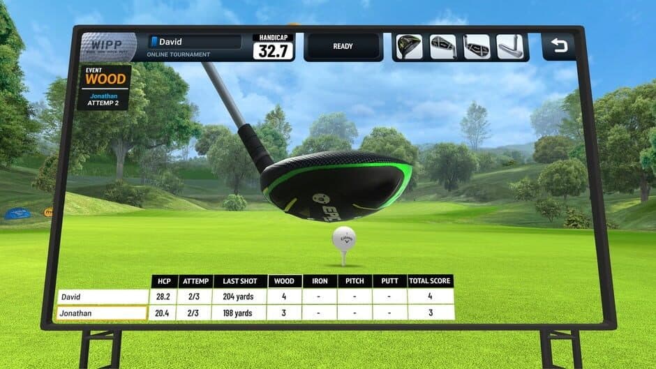 Golf 5 eClub screenshot