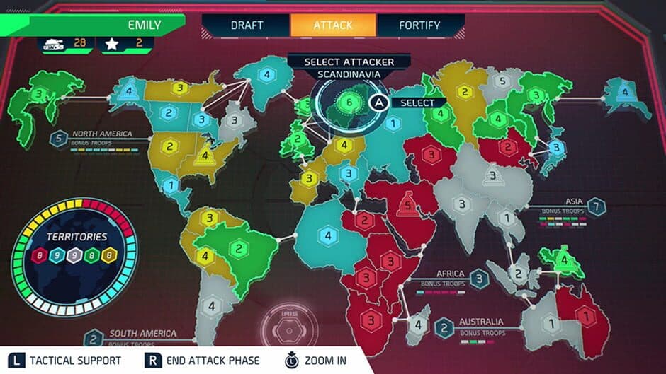 Risk: The Game of Global Domination screenshot