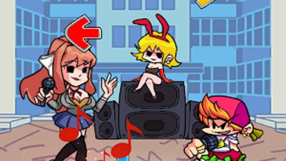 Friday Night Funkin' Battle Waifu screenshot