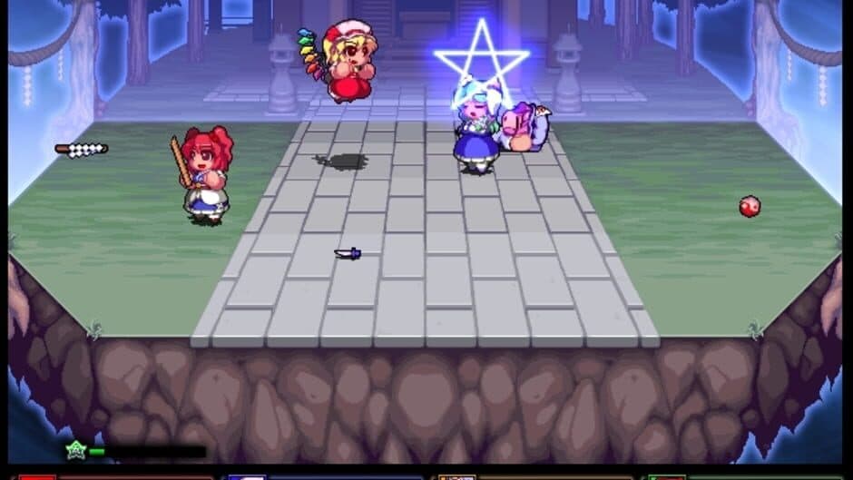 Touhou Daiundoukai: Gensou Kyoutou Yuugi Meddlesome Magician screenshot