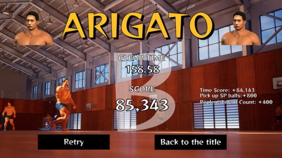 A Game That Saves the Muscles Caught in the Ceiling of the Gymnasium screenshot