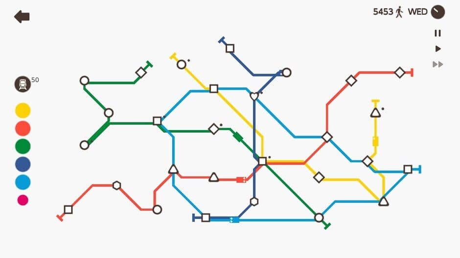 Mini Subway: Logic on the Metro Line screenshot