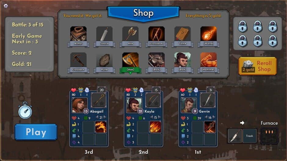 Not Your Mama's Autobattler screenshot