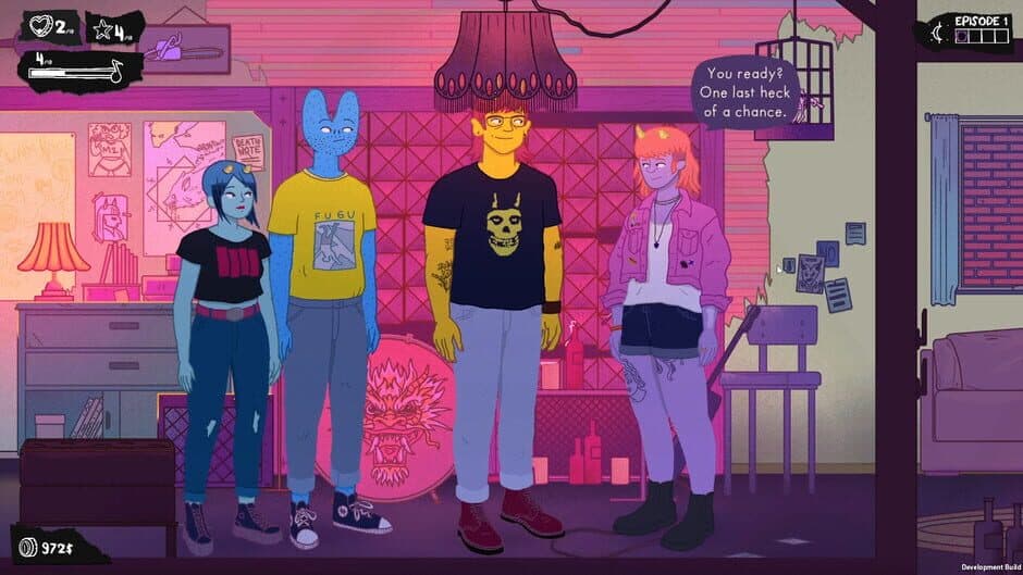 Dead Pets: A Punk Rock Slice of Life Sim screenshot