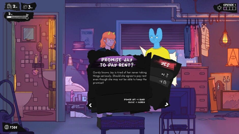 Dead Pets: A Punk Rock Slice of Life Sim screenshot