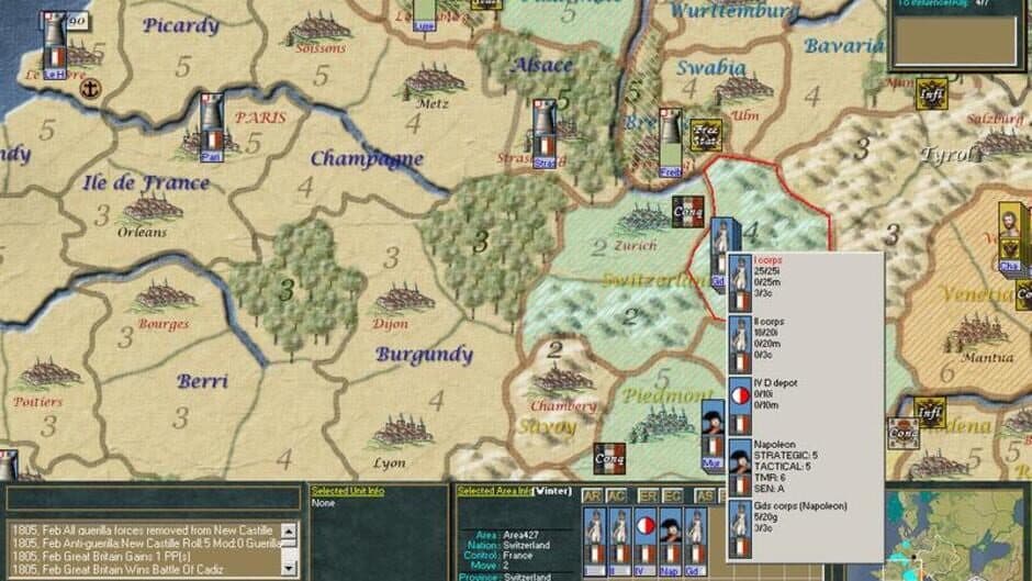 Empires in Arms screenshot