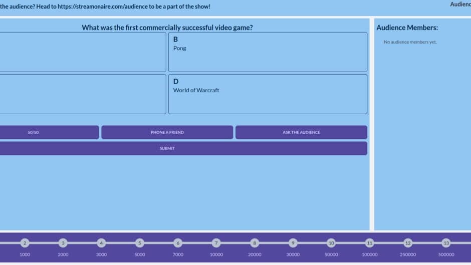 Streamonaire screenshot