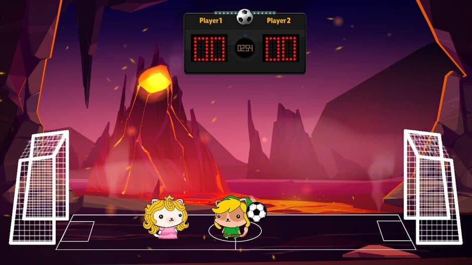 Kitten's Head Football screenshot