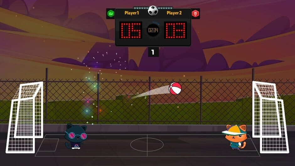 Kitten's Head Football screenshot