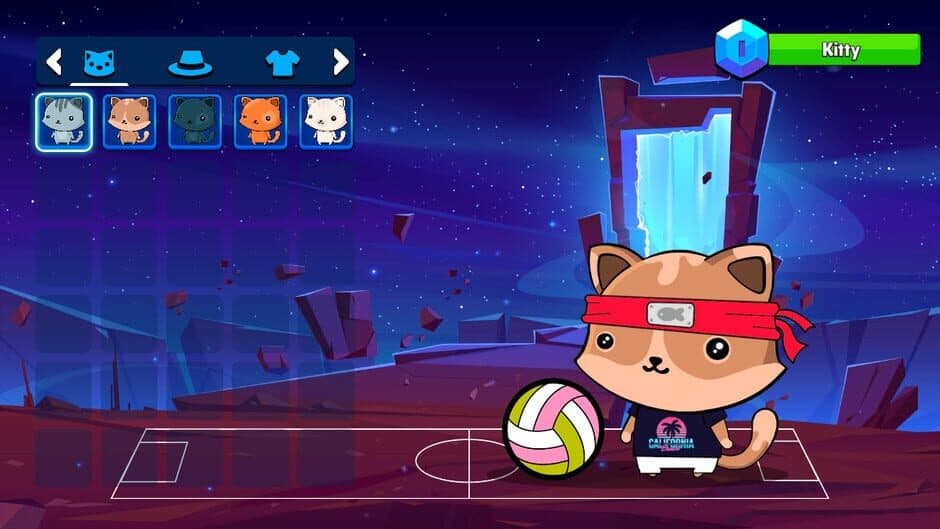 Kitten's Head Football screenshot