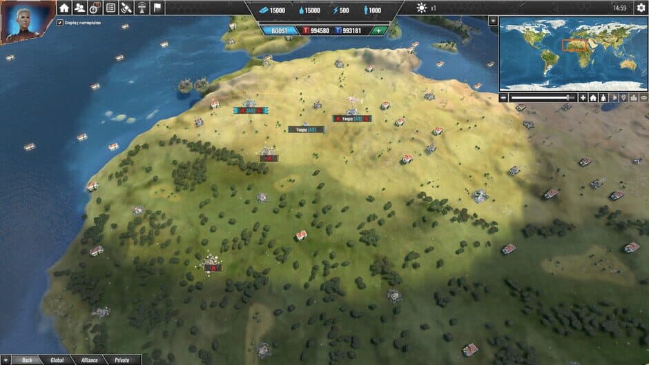 Battle Dawn 2: Terra Reborn screenshot