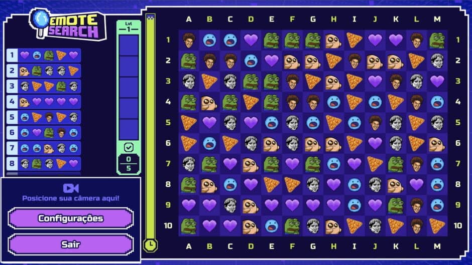 Emote Search screenshot