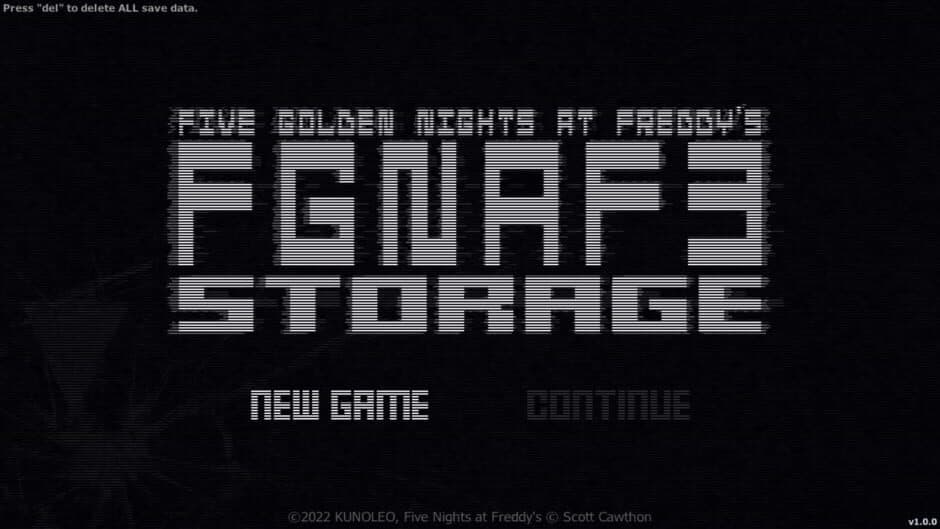 Five Golden Nights at Freddy's 3: Storage screenshot