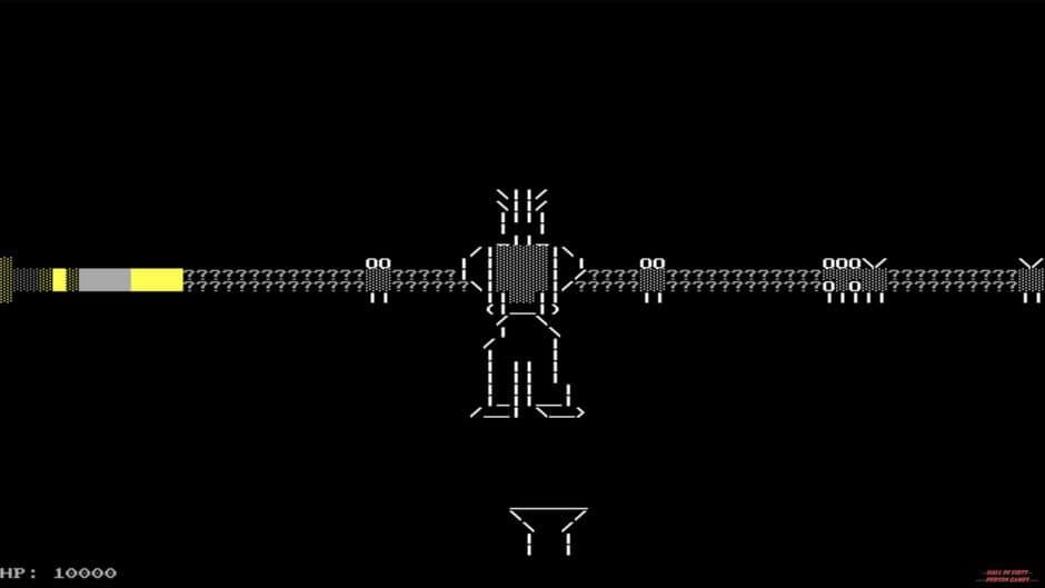 Oleg Sobolev's ASCII Doom screenshot