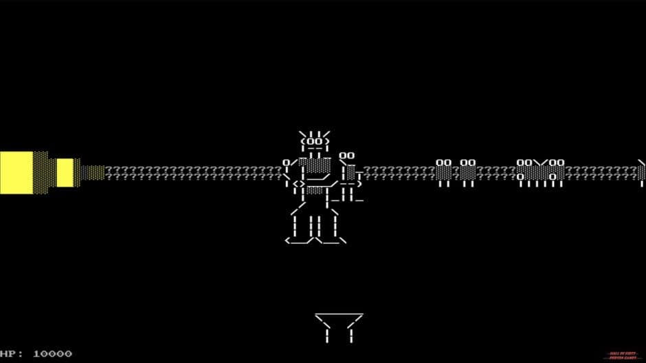Oleg Sobolev's ASCII Doom screenshot