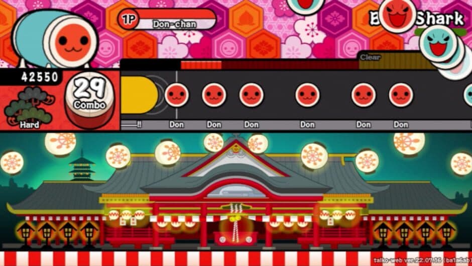Taiko Web screenshot