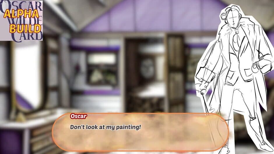 Oscar Wilde Card screenshot