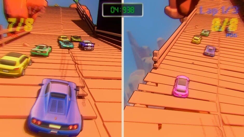Car+ Toon Race: Rally Valley Champion screenshot