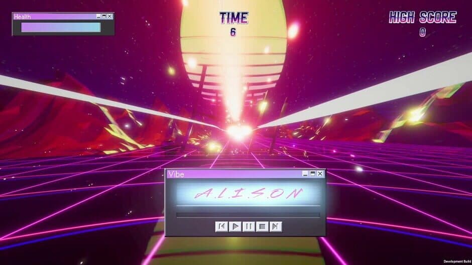 Synthwave Glider screenshot