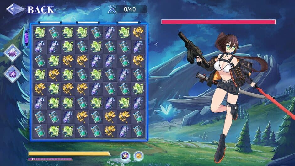 Urban Night Battle Girl screenshot