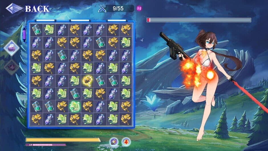 Urban Night Battle Girl screenshot