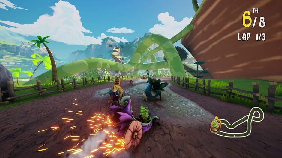 Gigantosaurus Dino Kart screenshot